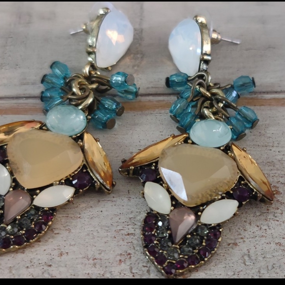 Elegant Multicolor Statement Earrings
